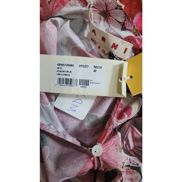 MARNI Requiem Dress in Pink Clematis Sz IT 40/ US 4 - Picture 10 of 10